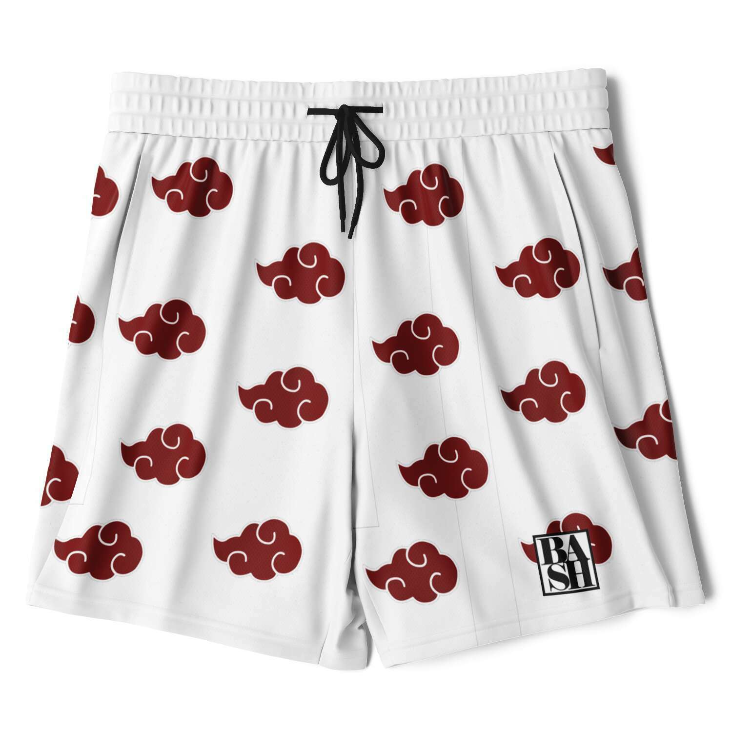 Akatsuki Cloud 2-in-1 Shorts - WHITE