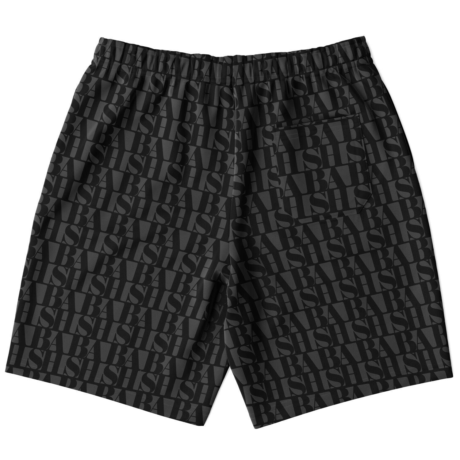 "BASH" Monogram Long Shorts NOIR