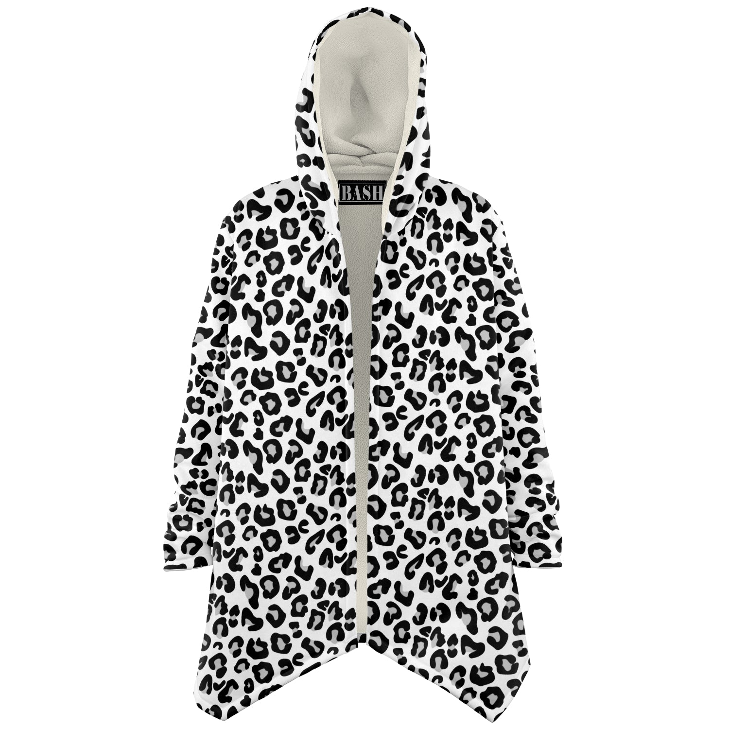 Snow Leopard Microfleece Cloak