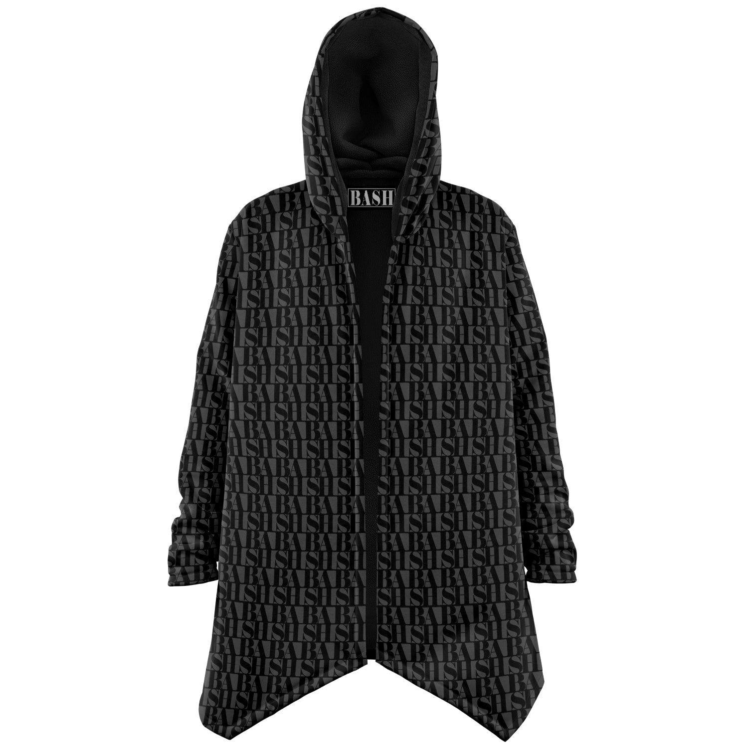 Monogram Microfleece Cloak (NOIR)