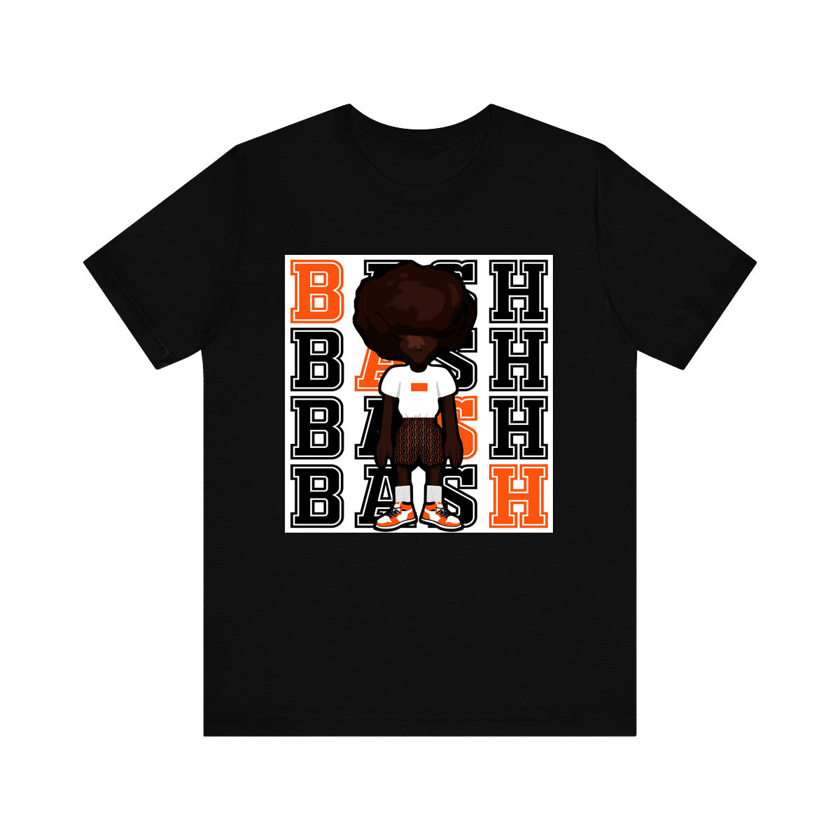 BashBoy Graphic Gator Orange Tee