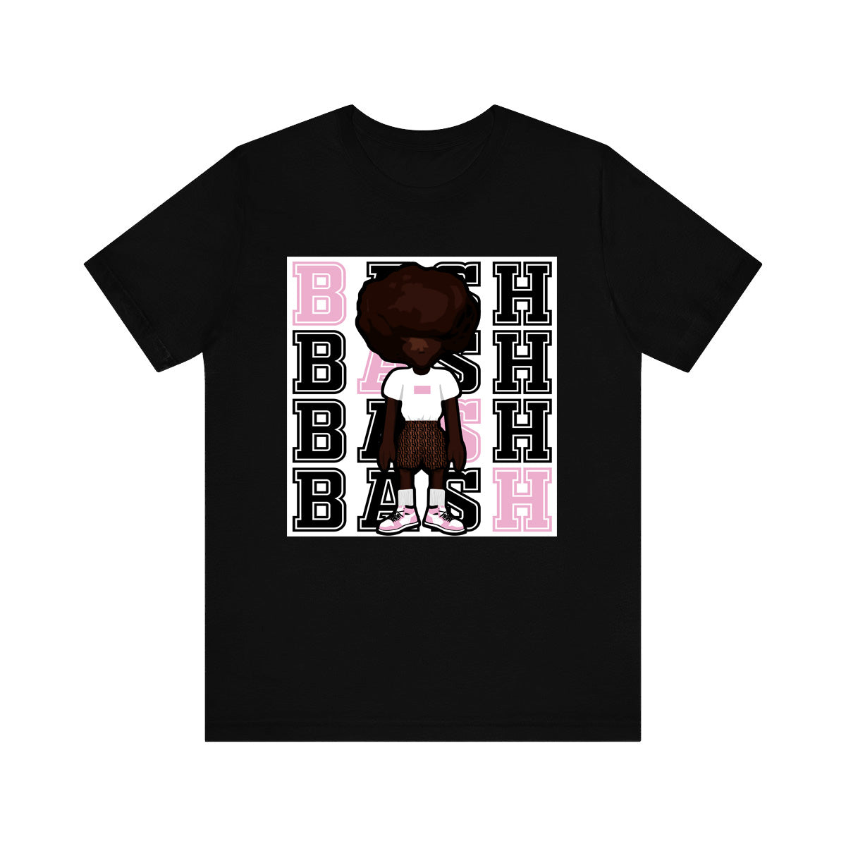 BashBoy Graphic Baby Pink Tee