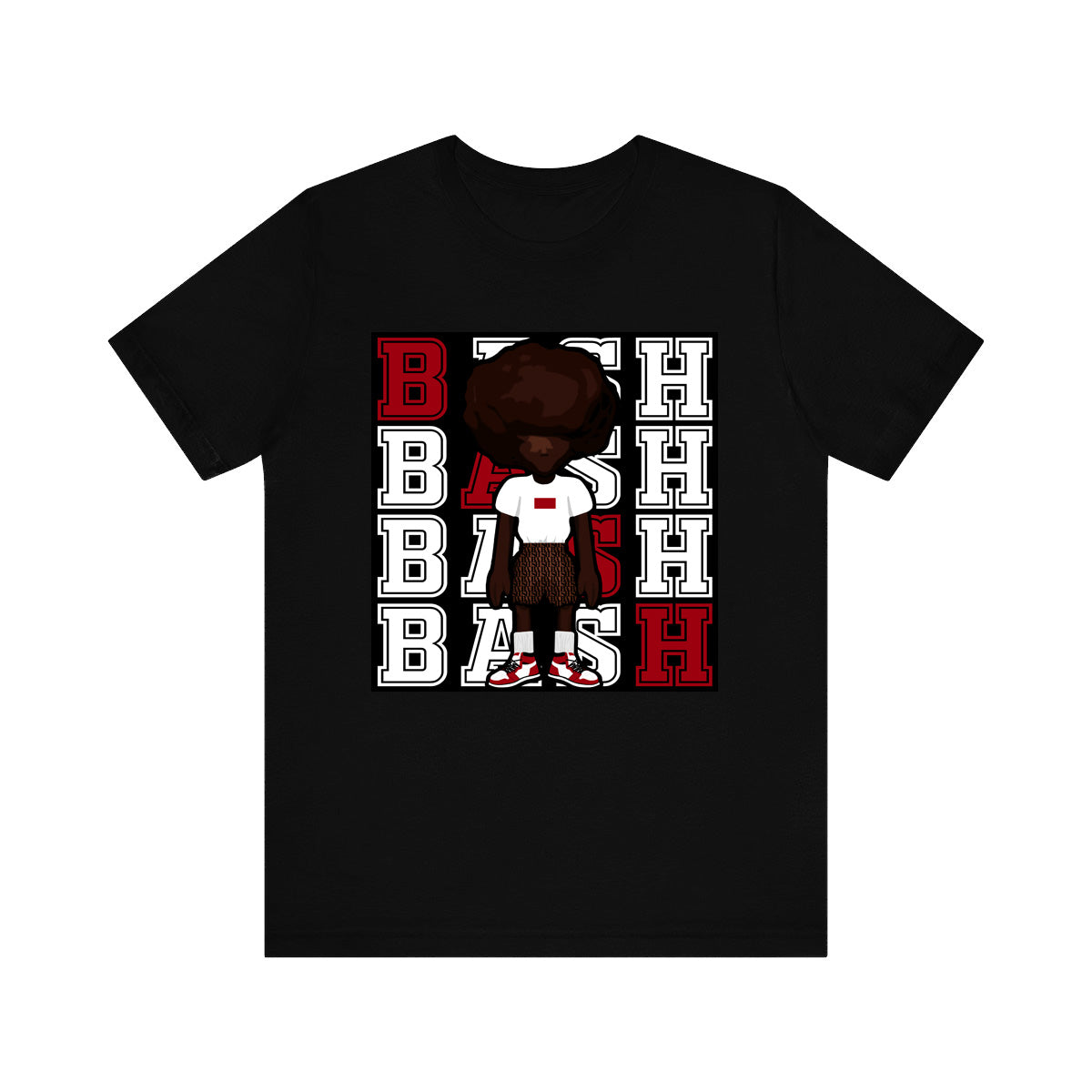 BashBoy Graphic Chicago Red Tee