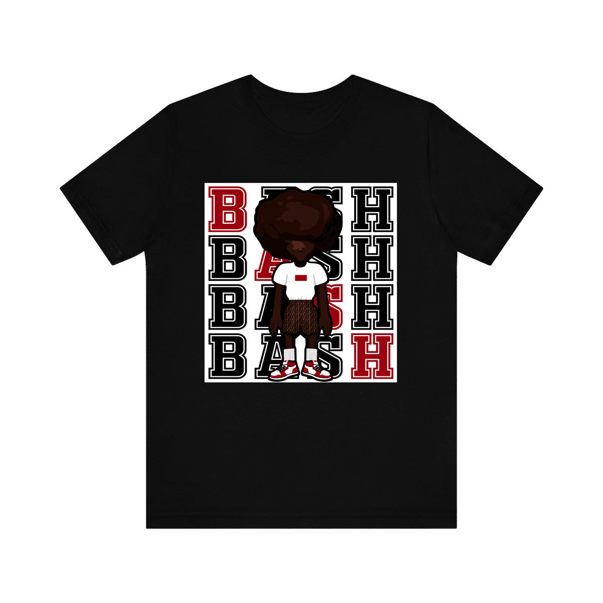 BashBoy Graphic Chicago Red Tee