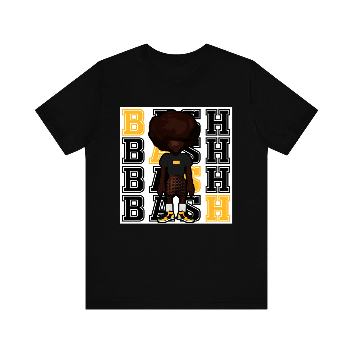 BashBoy Graphic Hornet Yellow Tee