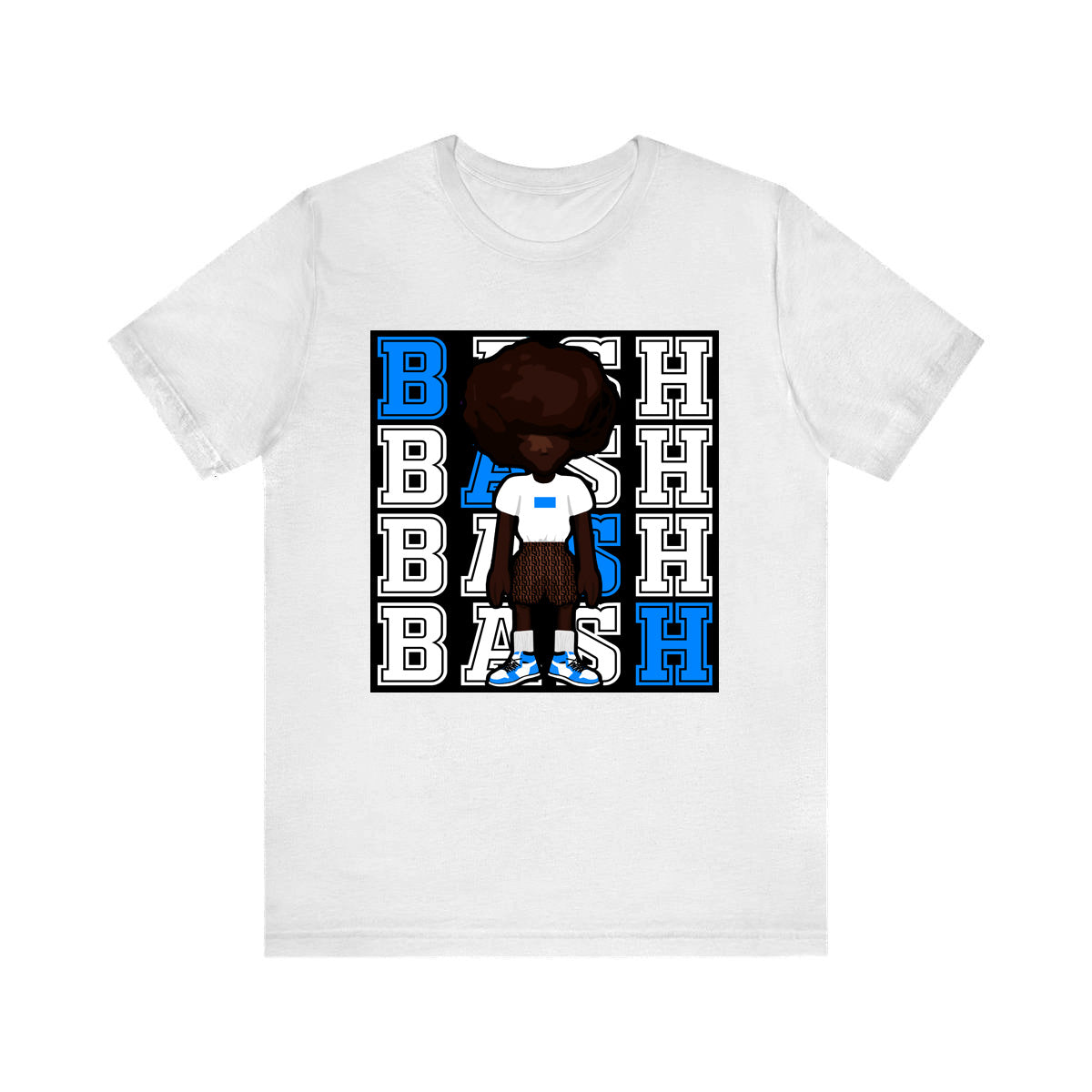 BashBoy Graphic Royal Blue Tee