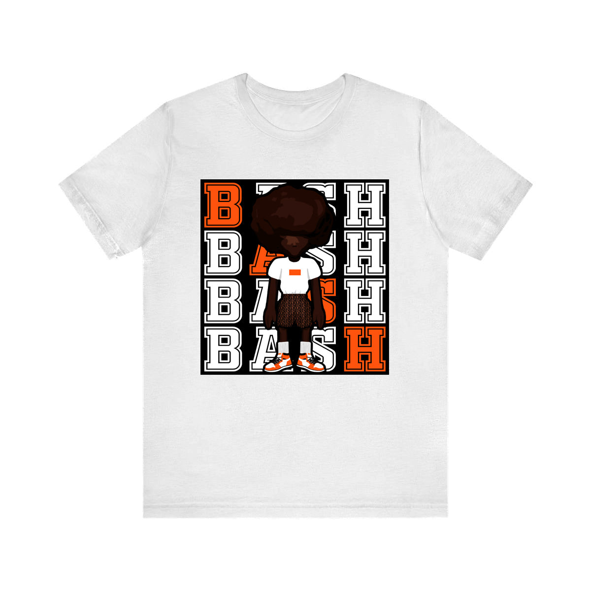 BashBoy Graphic Gator Orange Tee