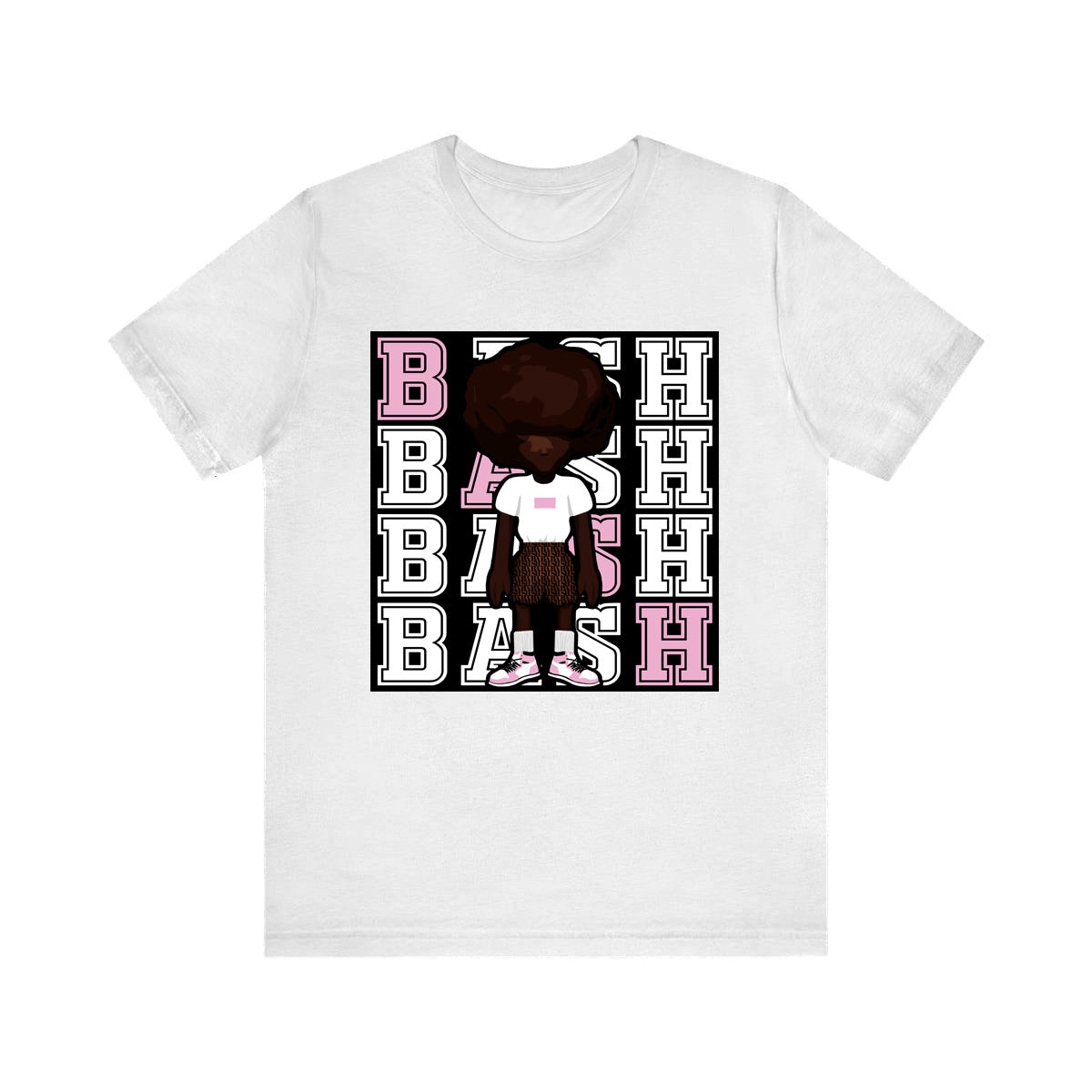 BashBoy Graphic Baby Pink Tee