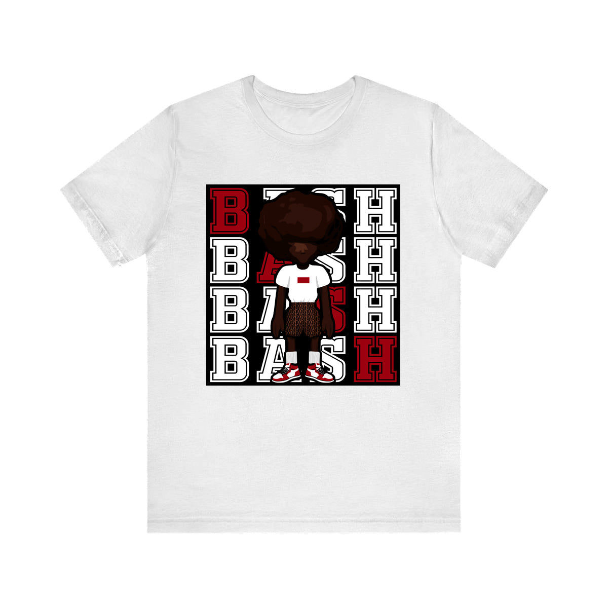 BashBoy Graphic Chicago Red Tee