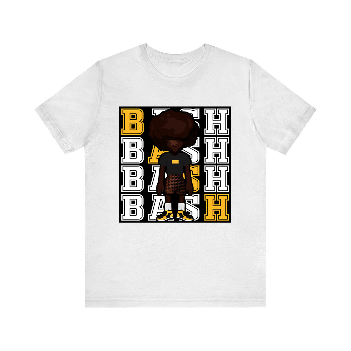 BashBoy Graphic Hornet Yellow Tee