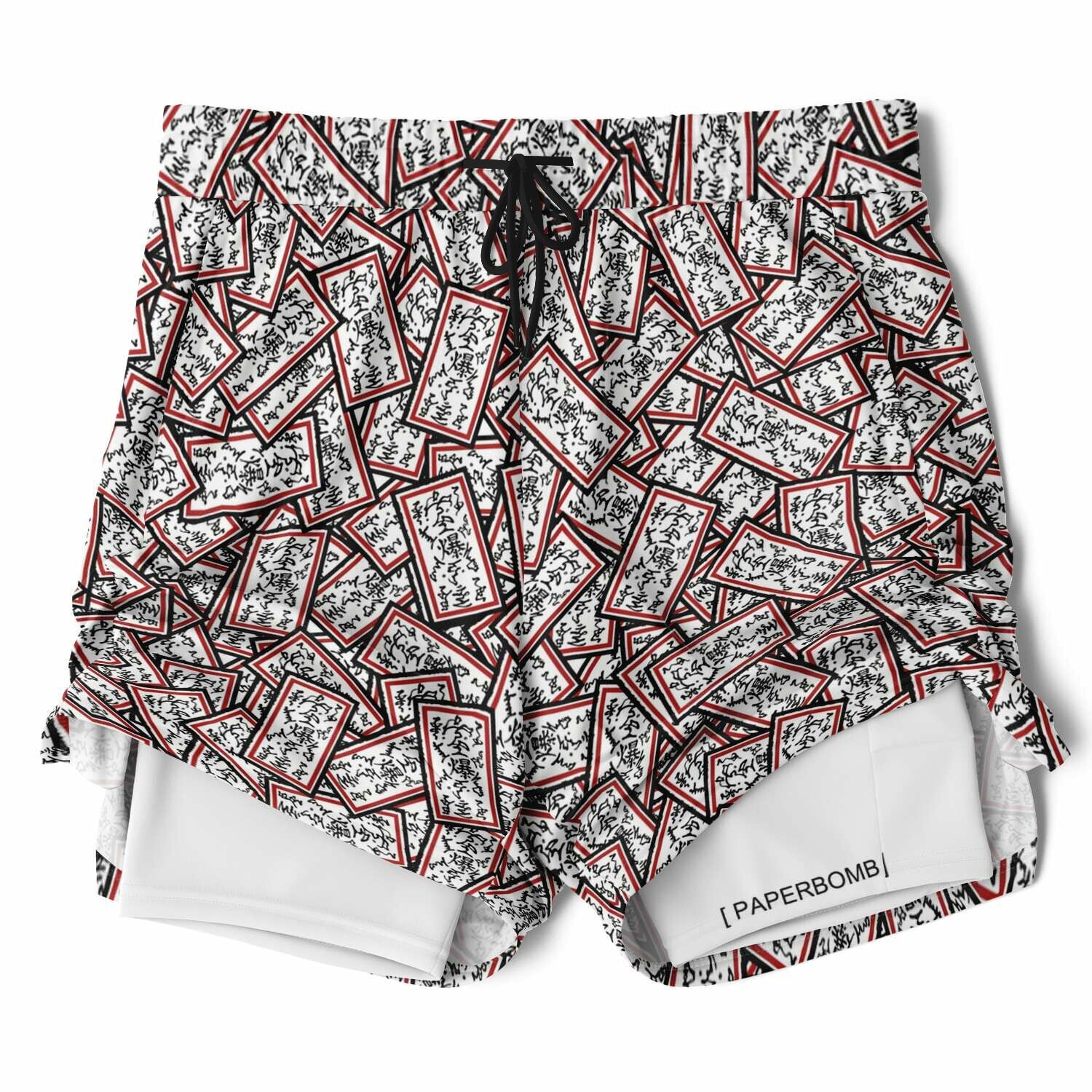 PaperBomb 2 - 1 Athletic Shorts