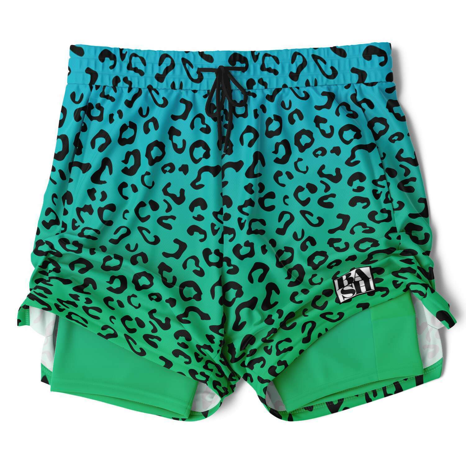 Ocean Leopard 2 - 1 Athletic Shorts