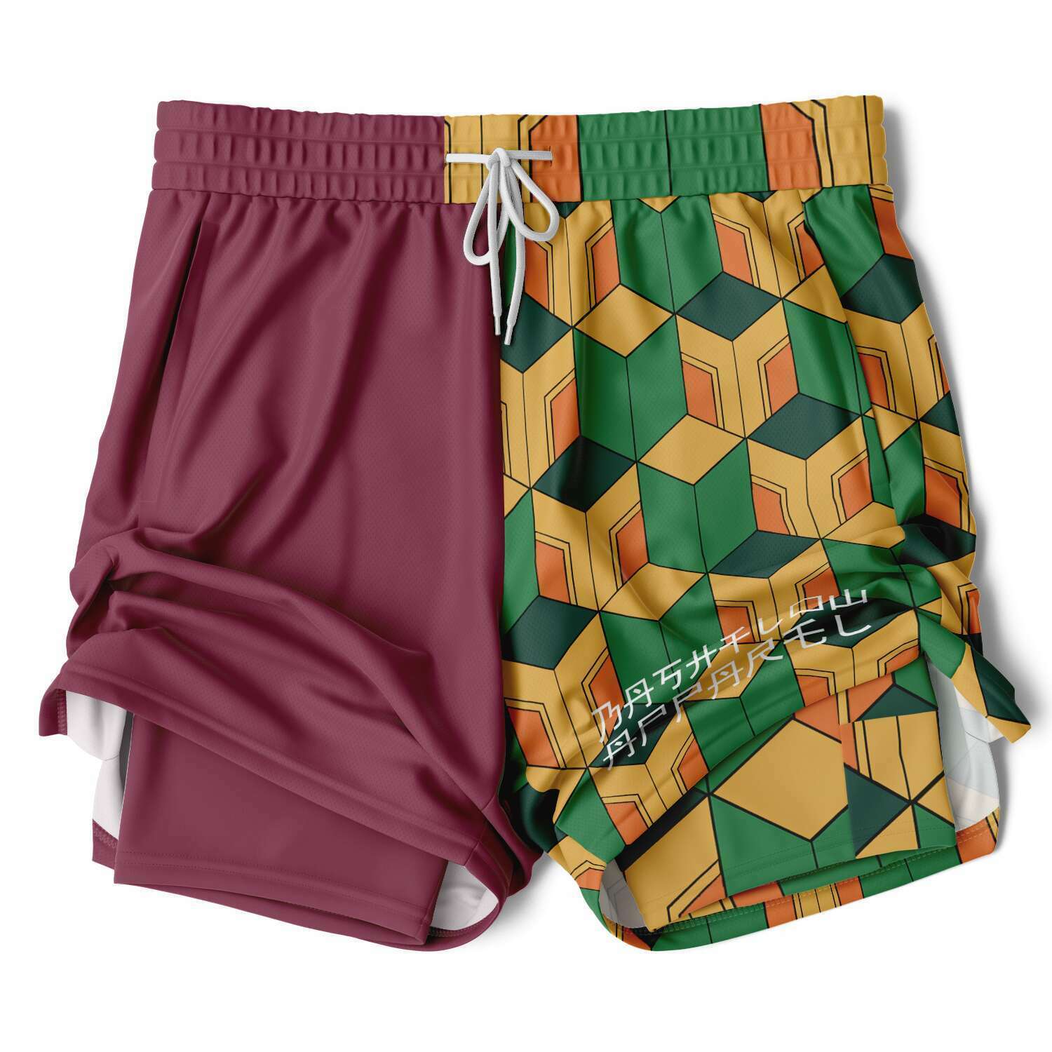 Giyu 2-in-1 Athletic Short