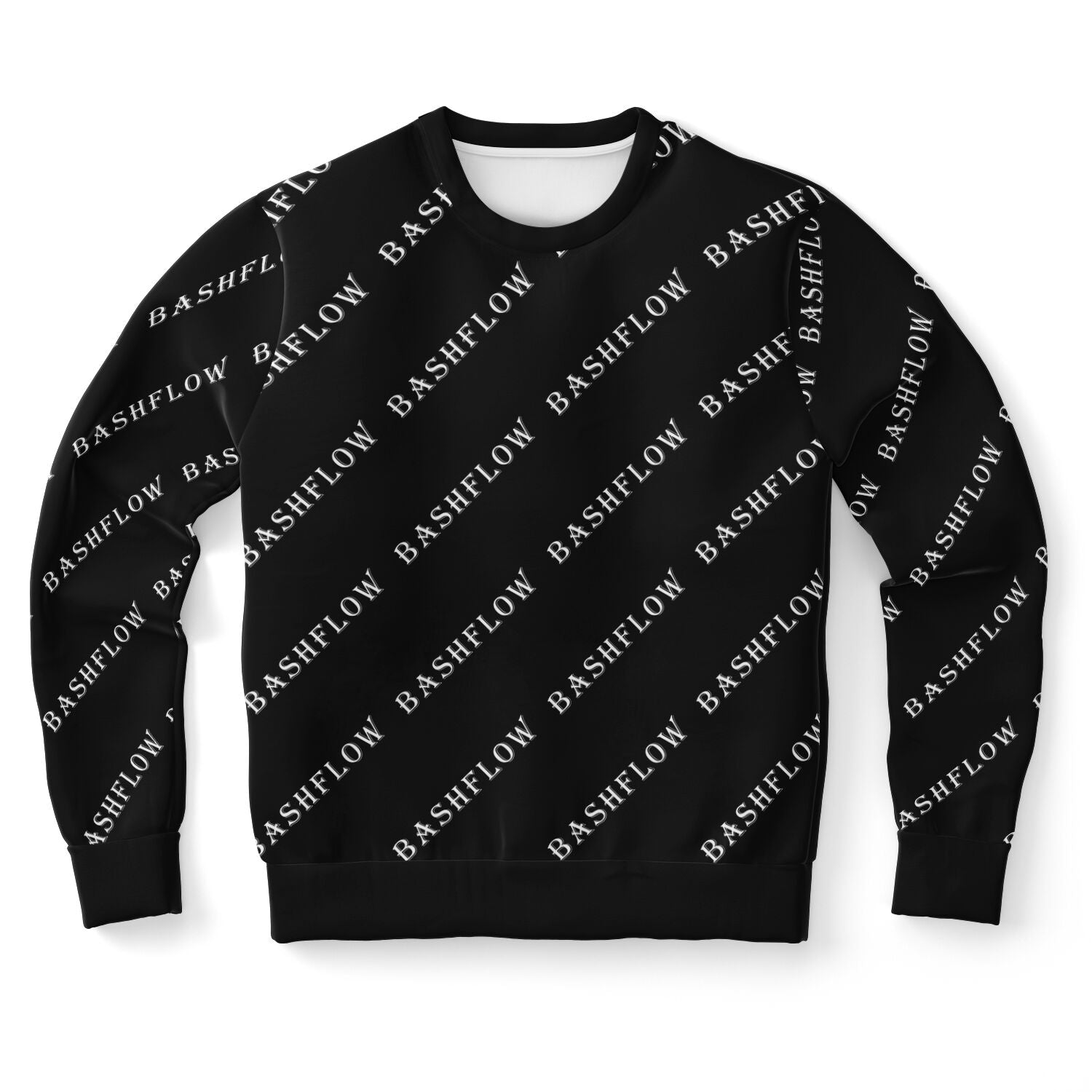 Slant Black Sweatshirt