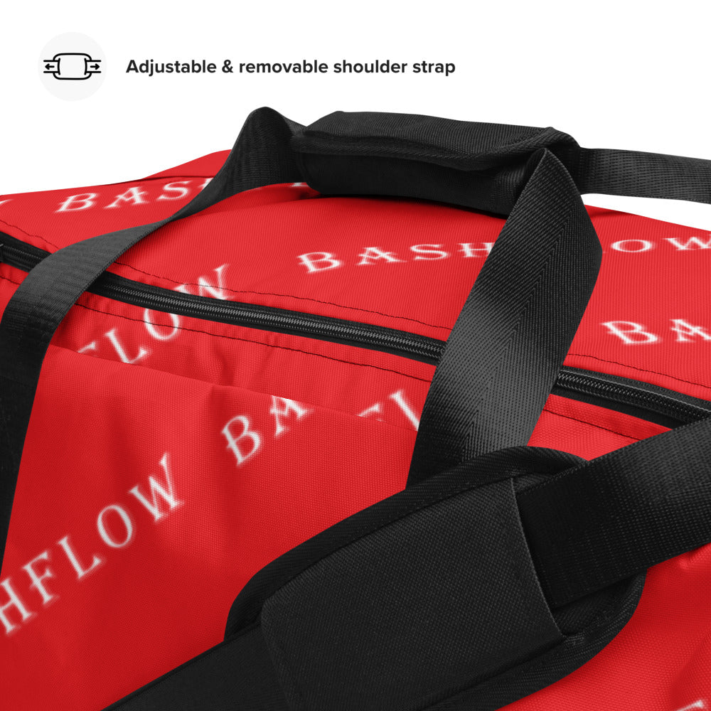 Slant Red Duffle Bag