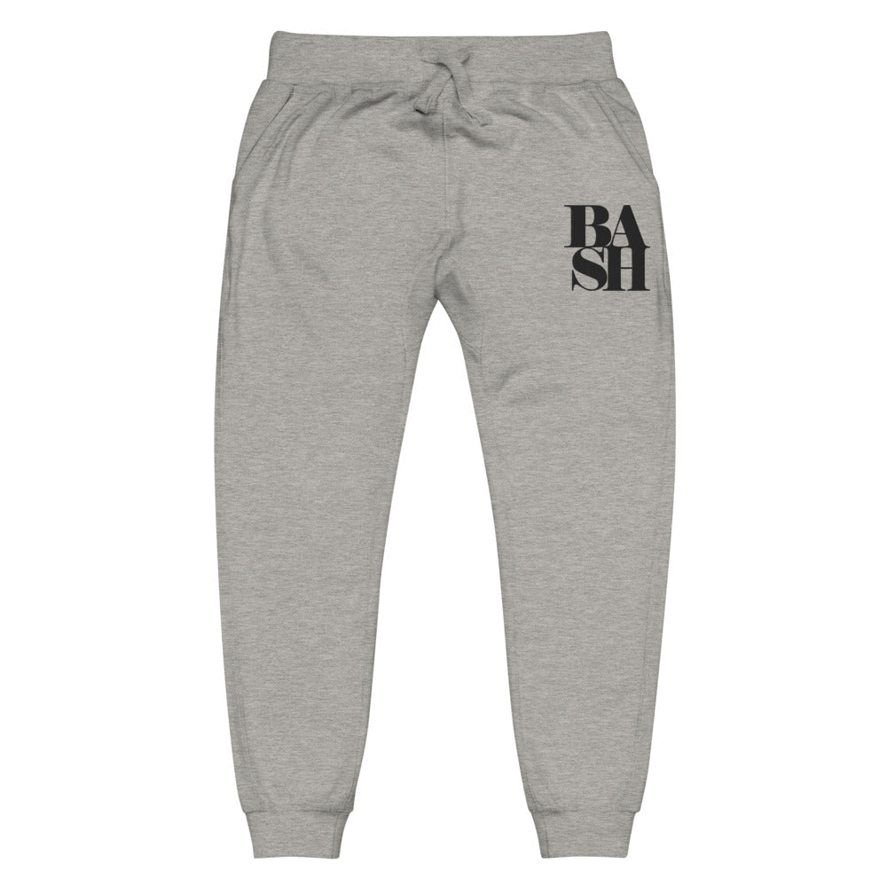 "BASH" Embroidered Grey Joggers